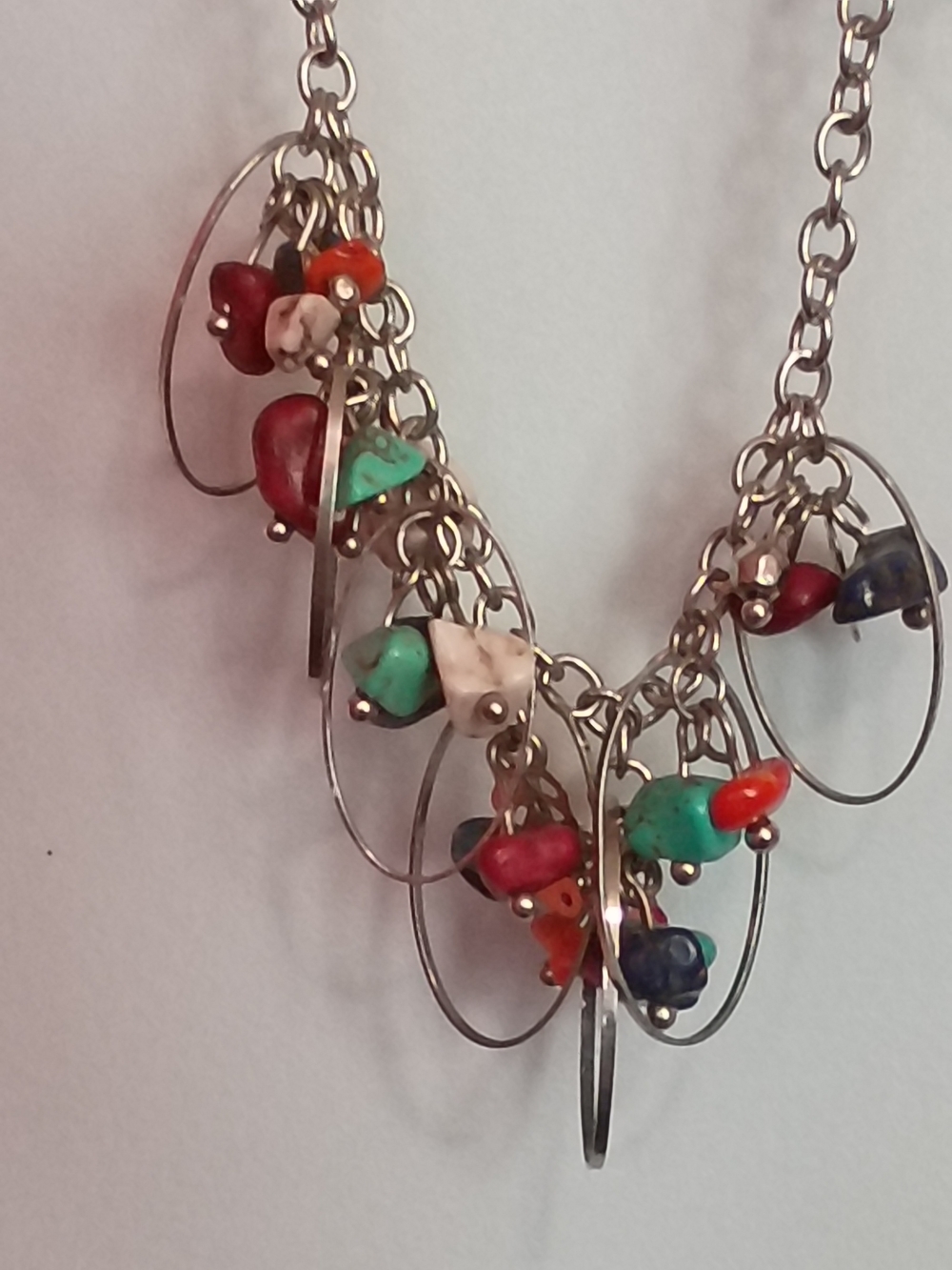 Multicolor Bead Whimsy Necklace - Picture 3 of 8